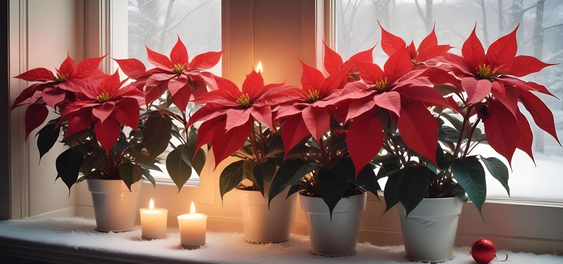 Why Poinsettias Are the Perfect Eco-Friendly Christmas Décor
