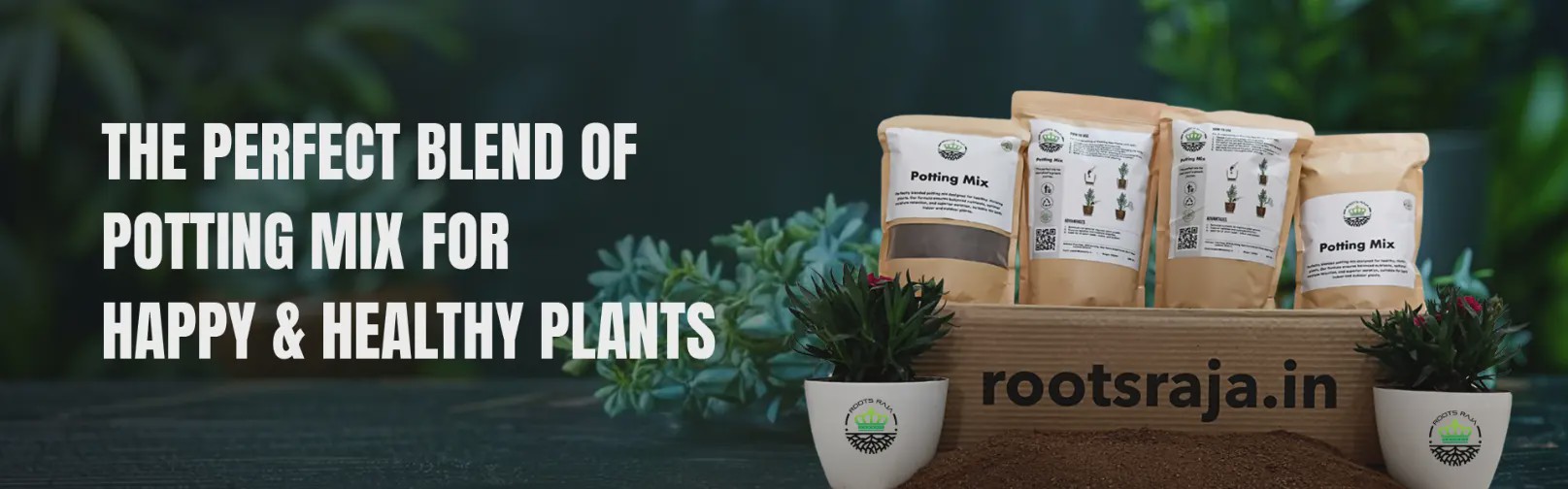 Potting Mix Banner