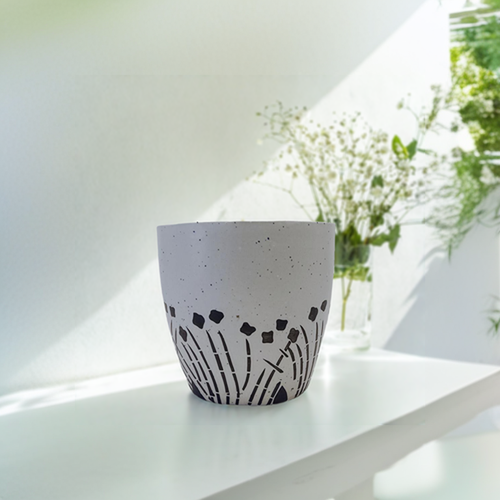 Palma White Pot