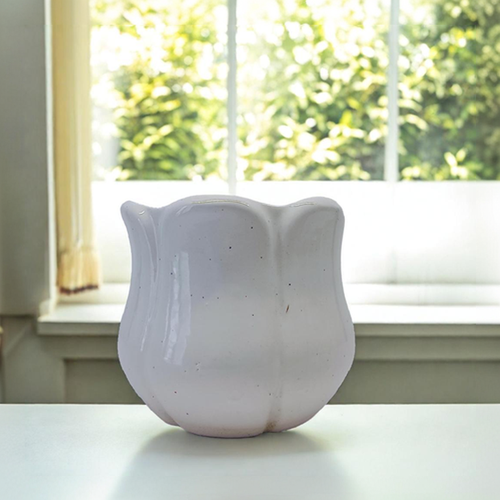 Lotus ceramic pot